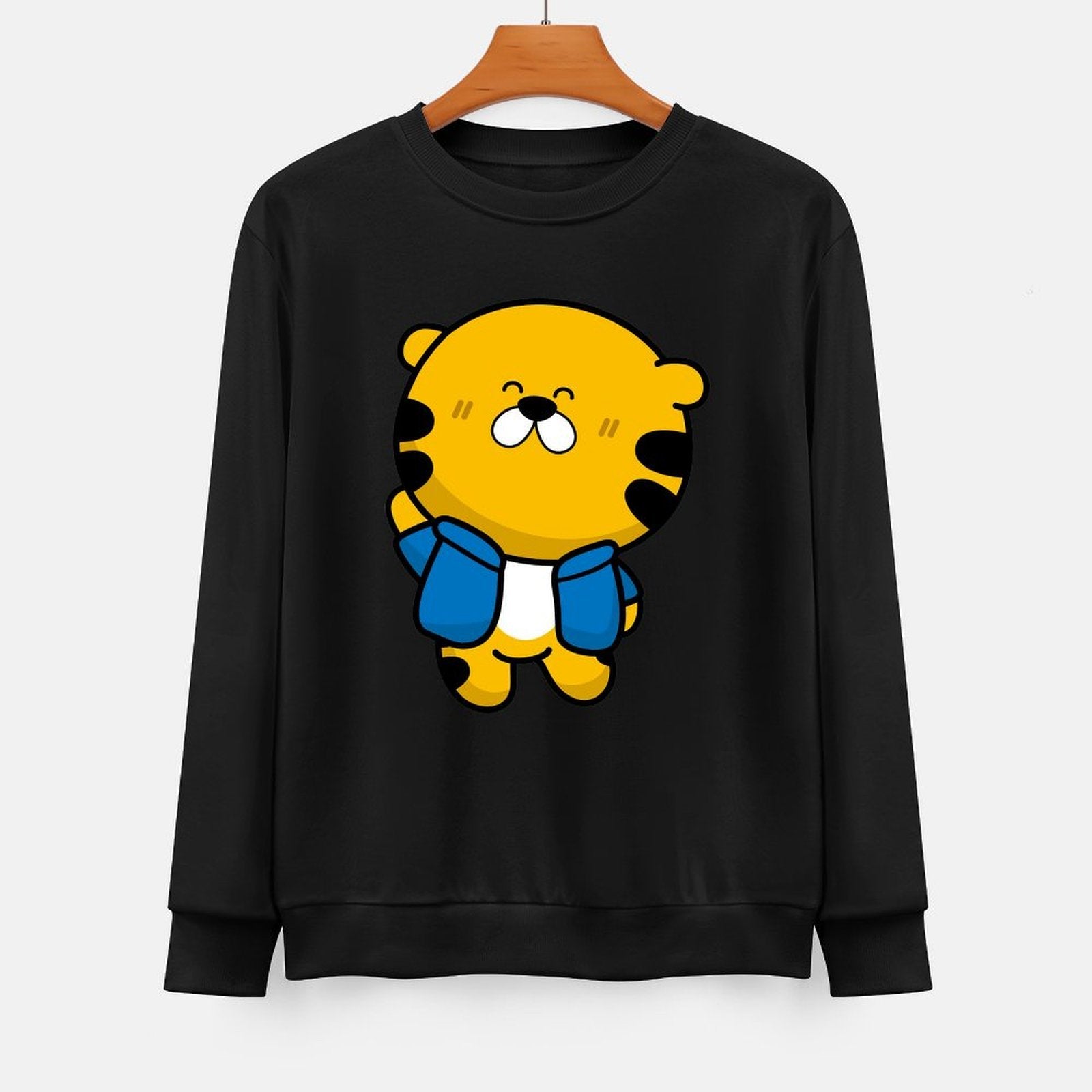 Front Patterned Long Sleeve TopSleek Fresh